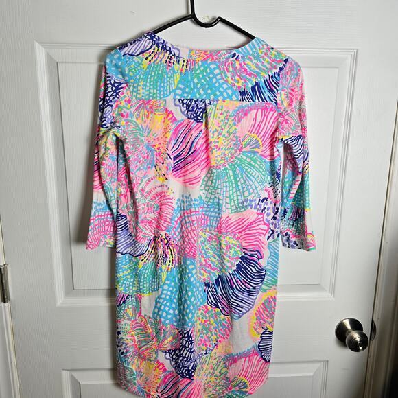 Lily Pulitzer Ali Dress Multi Roar of The Seas Women's XS - Picture 6 of 8